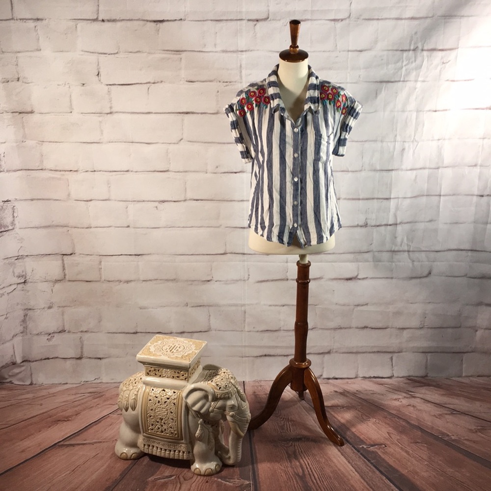 Sundance Embroidered Blouse